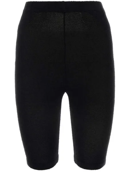 Pantaloni scurți Balenciaga stretch negru