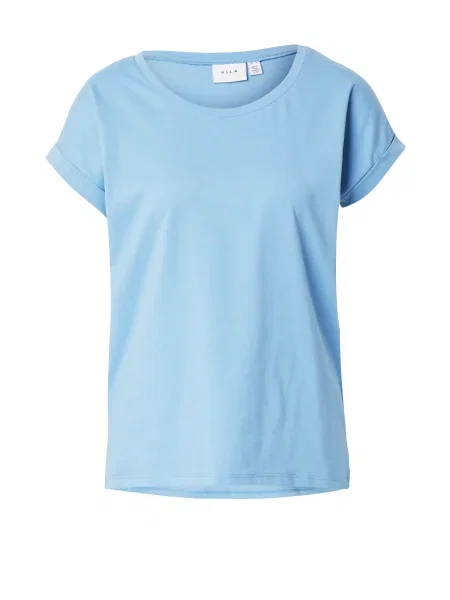 VILA Tricou VIDREAMERS denim albastru