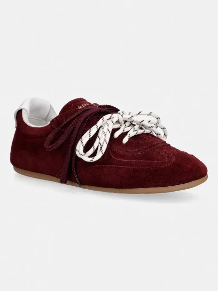 Alohas Suede sneakers pentru femei din piele întoarsă bordo