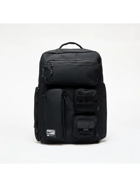 Nike Utility Elite Backpack Black/ Black/ White 37 l černý