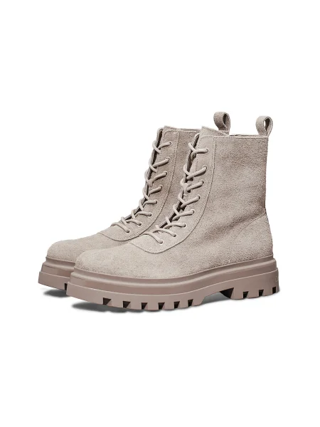 Calvin Klein Jeans Trappers Lugged Lace Zip Boot Oxf Hr Su bej