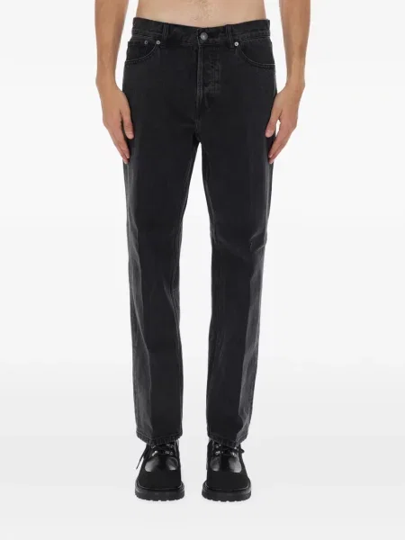 Blugi Obey cu 5 buzunare negru