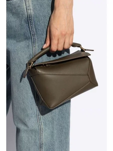 Geantă shopper Loewe verde