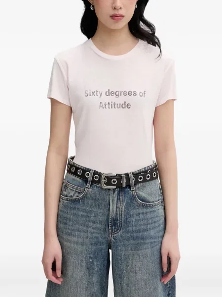Tricou Miss Sixty cu imagine roz