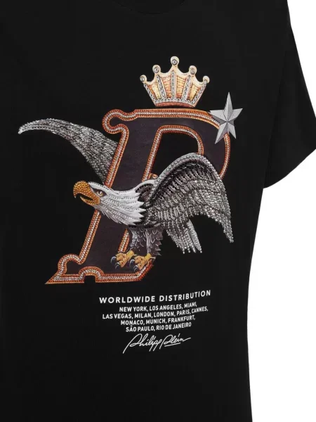 Tričko Philipp Plein černé