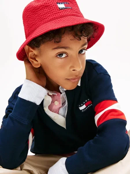 Tommy Hilfiger šešir za djecu crvena