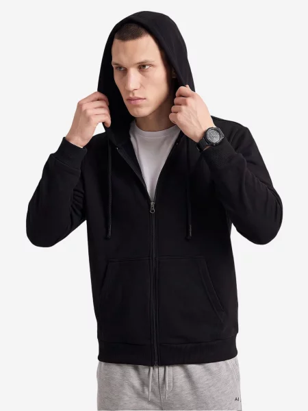 Tommy Life Jednodijelna pidžama Dreiteiliges Set' crna