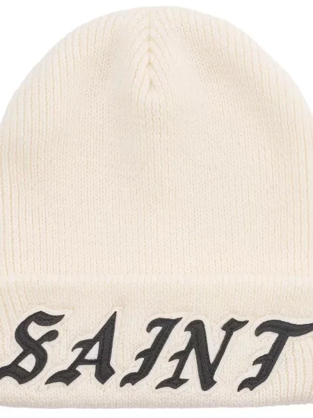 Плетена шапка Saint Mxxxxxx бродирана