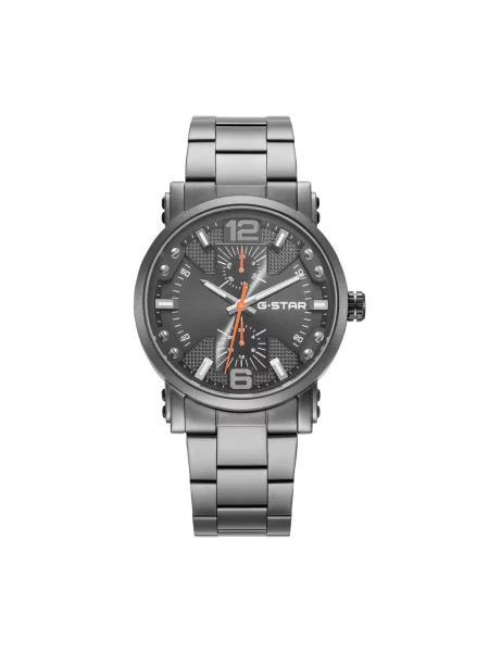 G-STAR Analogové hodinky Function watch Rovic tmavě šedá