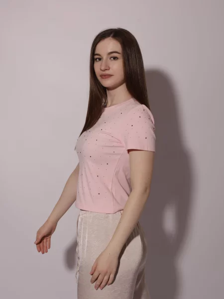 Футболка Lumo розовая