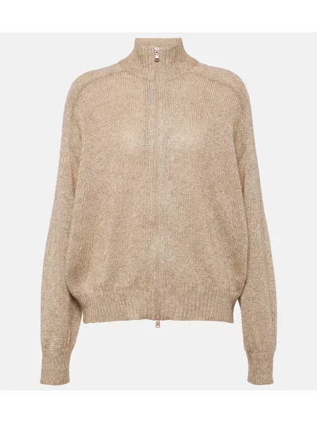 Kardigan Brunello Cucinelli beżowy