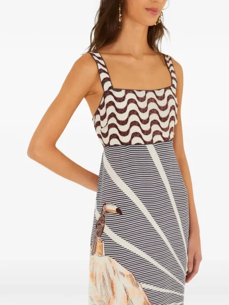 Rochie midi Farm Rio cu imagine