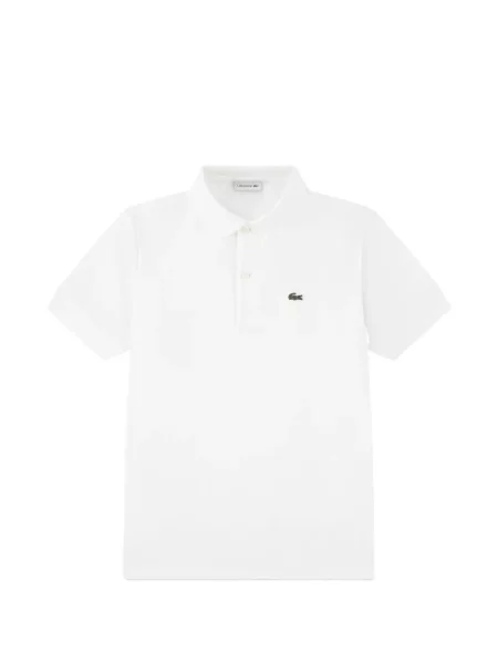 Koszulka polo dziecięca Lacoste biała
