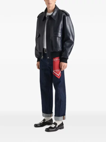 Blugi drepți Givenchy albastru