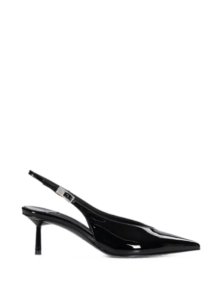 Pantofi cu toc Le Silla cu cataramă slingback negru