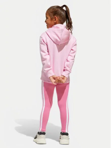 Souprava mikina a legíny adidas růžová