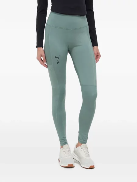 Pantaloni Puma cu imagine verde
