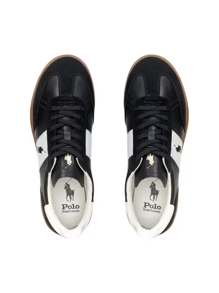 Polo Ralph Lauren Nízke tenisky HRT AERA čierna biela