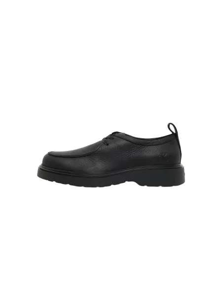 Calvin Klein Pantofi cu șireturi COMBAT APRON' negru