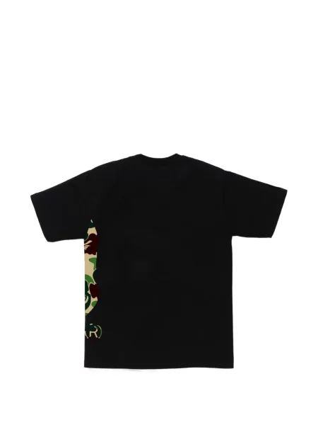 Μπλούζα A Bathing Ape® με σχέδιο παραλλαγής μαύρο