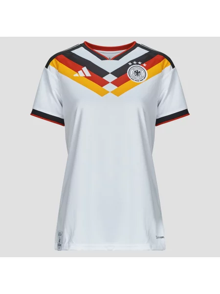 Jersey nogomet majica Adidas s kratkimi rokavi bela