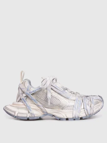 Кроссовки Balenciaga с автографом белые