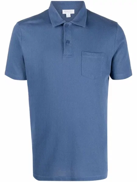 Polo Sunspel albastru