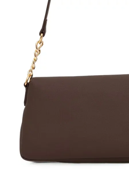 Colier Love Moschino cu autograf maro