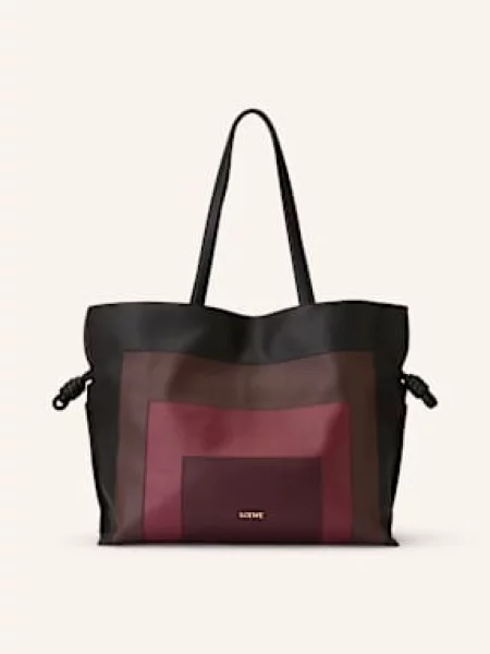 Loewe Torba Shopper Flamenco Xl rot czarna