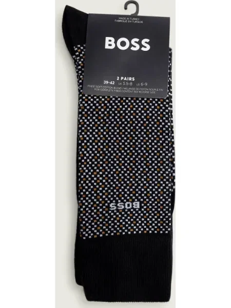 BOSS BLACK Șosete Mini Cube CC negru