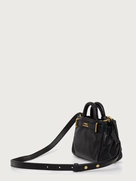Tommy Hilfiger torebka crossbody skórzana czarna