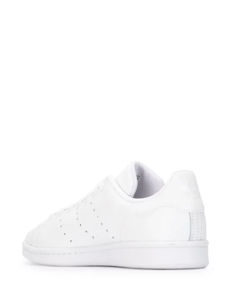 Sneakerși Adidas Superstar cu șireturi din dantelă alb