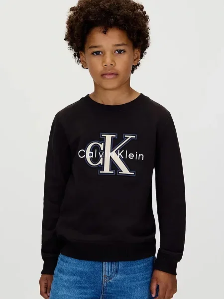 Calvin Klein Jeans Dječja dukserica crna