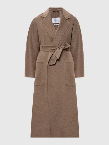 Пальто LUDMILLA з кашеміру Max Mara коричневе