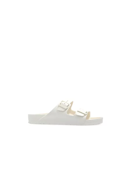 Birkenstock Arizona EVA Regular Fit Eggshell Mężczyźni Sandały Birkenstock Biały Size: 8 beżowe