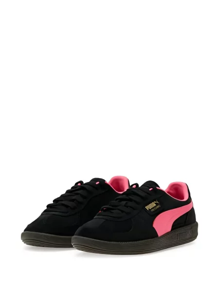 Sneakerși Puma Suede din piele de căprioară negru