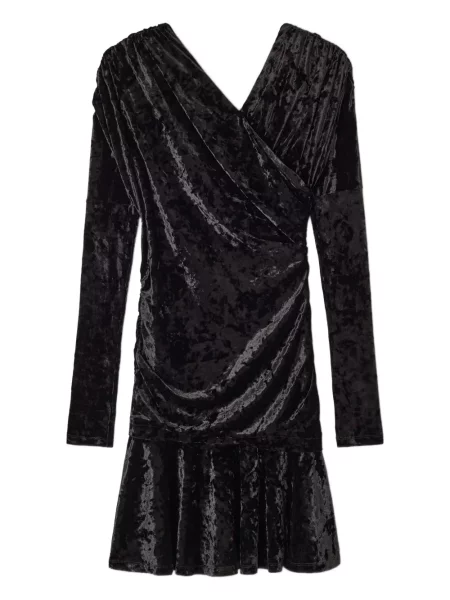 Rochie mini Ganni de costum negru