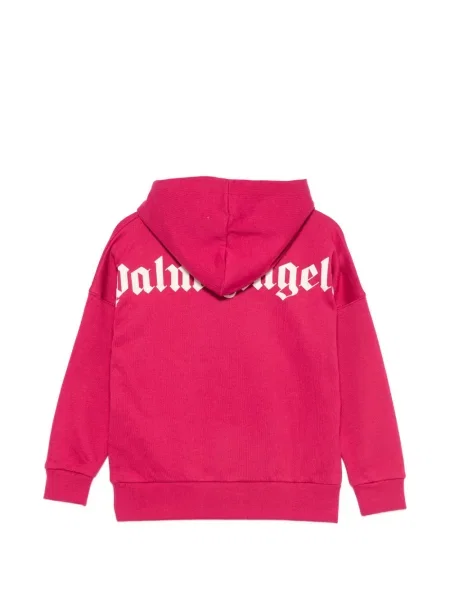 Bluza z kapturem dziecięca Palm Angels różowa