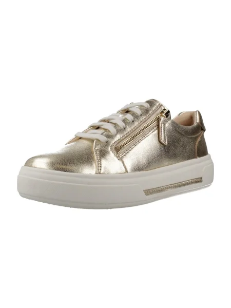Pantofi Clarks auriu