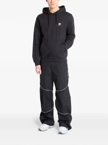 Бягане шорти Adidas на цветя корсет черно