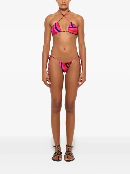 Top Pucci cu imagine roz