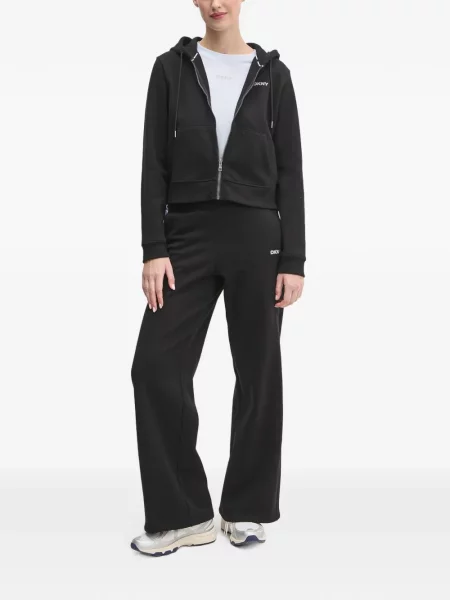 Hanorac cu glugă Dkny negru