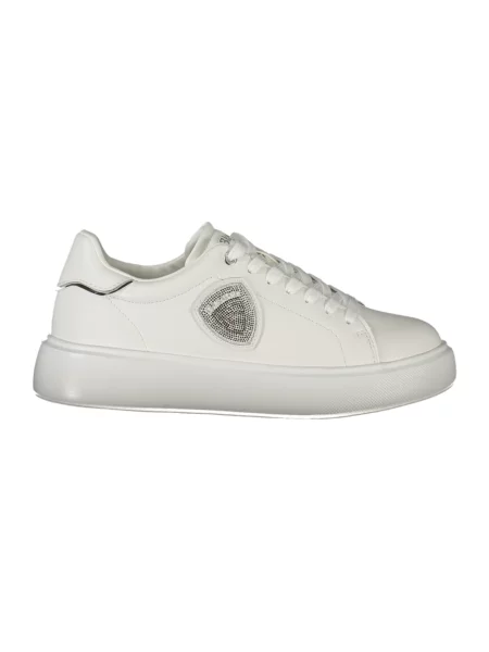Sneakersy Blauer z dżetami białe