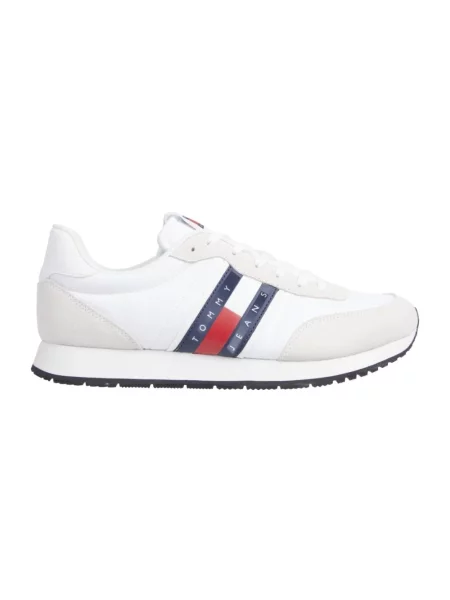 Trampki Tommy Jeans skórzane białe