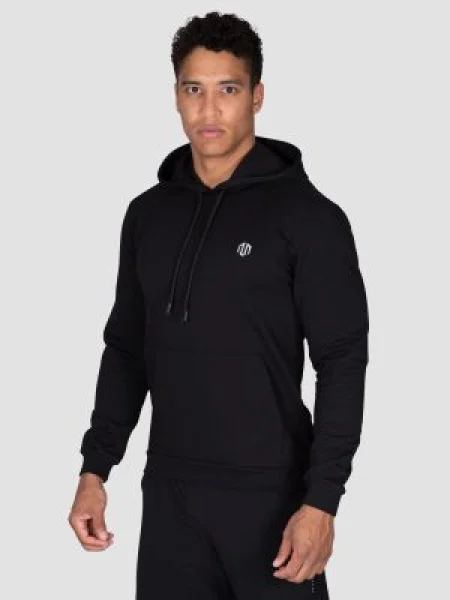MOROTAI Sportska sweater majica / bijela crna