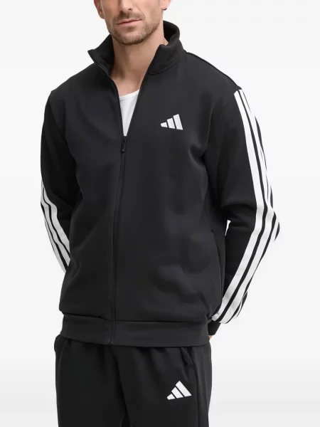 Prugasti sportski komplet Adidas crna