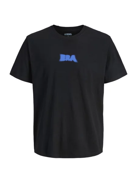 JJ Rebel Tricou JREBRILEY albastru / negru alb