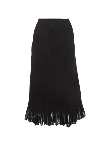 Fustă midi Maje tricotate negru
