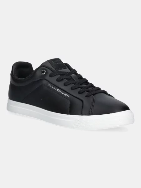 Sneakerși Tommy Hilfiger negru