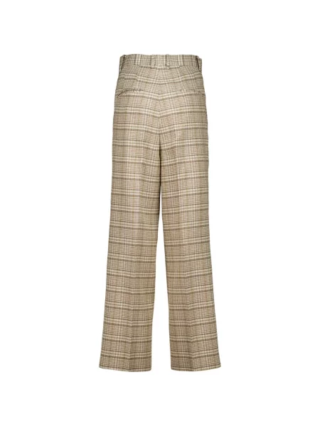 Pantaloni Auralee în carouri